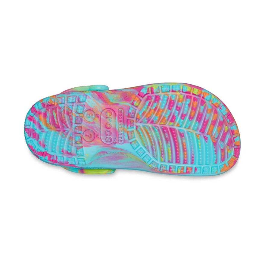 Classic Marbled Clog - Unisex Neptune/multi