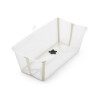 Bañito Plegable Flexi bath stokke Transparente / Beige