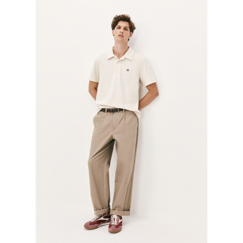 CAMISA POLO MM MASC CINZA MEDIO