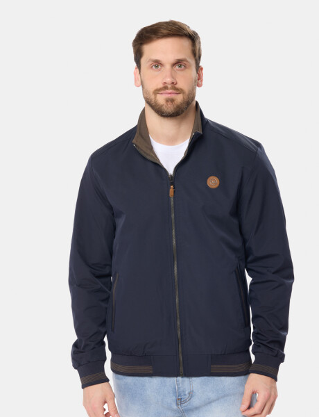 CAMPERA REVERSIBLE Azul