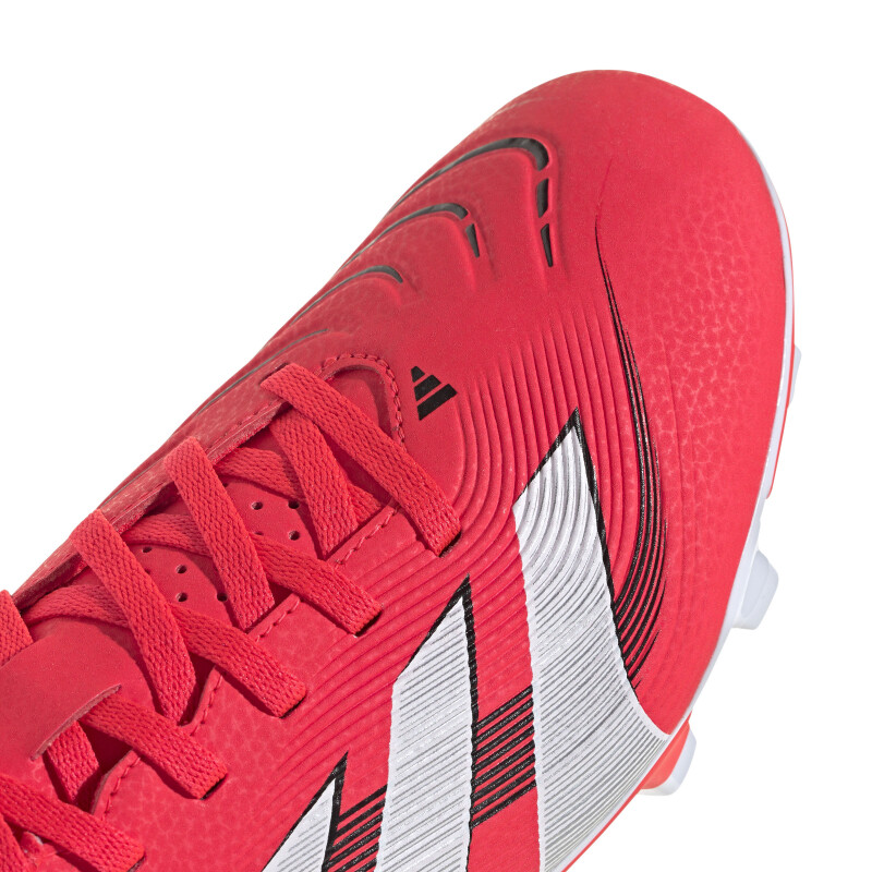 Championes de Hombre Adidas Fútbol 11 Predator FG Rojo - Blanco - Negro