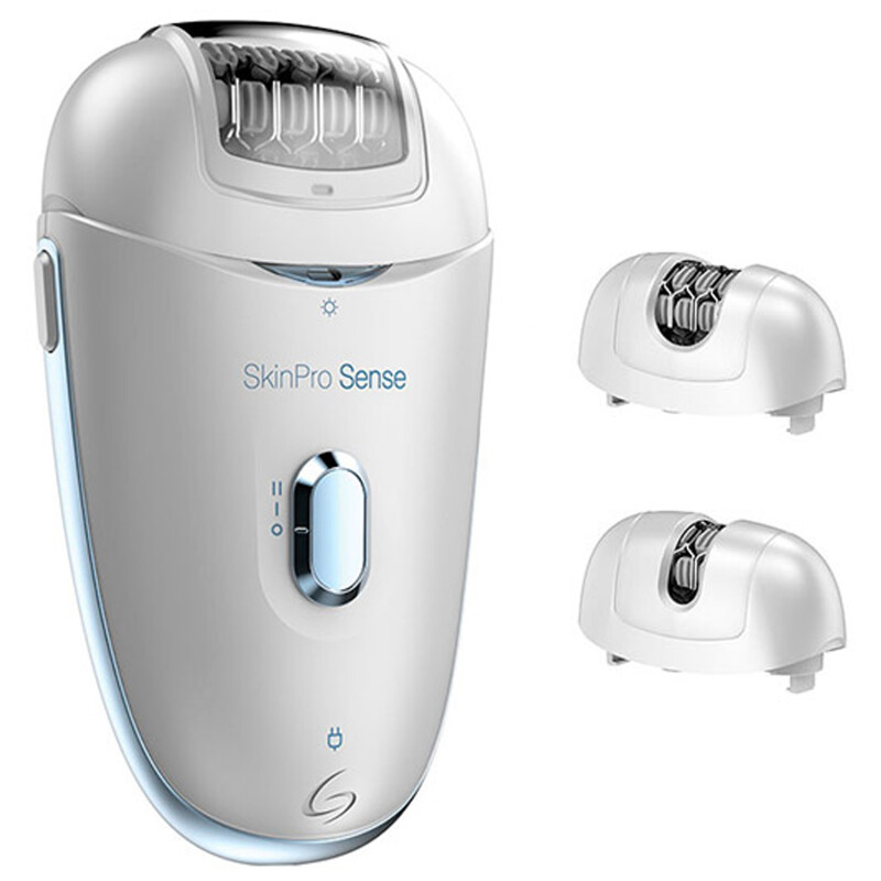 Depiladora GAMA SkinPRO Sense con 2 cabezales Blanco