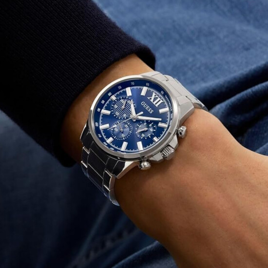 Reloj GUESS WALKER Acero Plateado Esfera 44mm 0