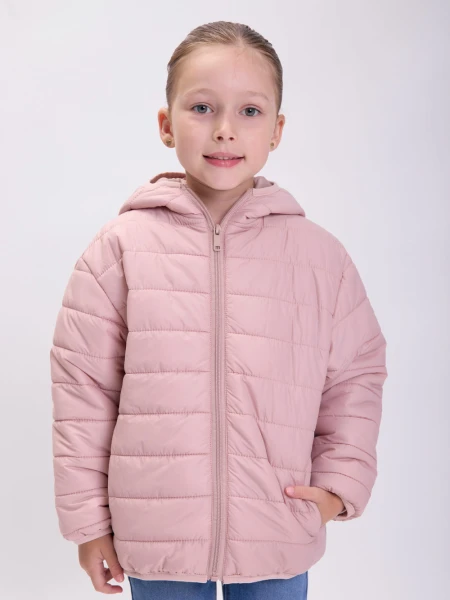 Campera abrigo Rosa Pastel