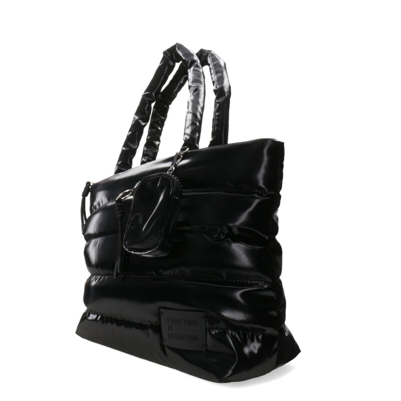 Bolso Miss Carol Zyra Capitoneado Negro