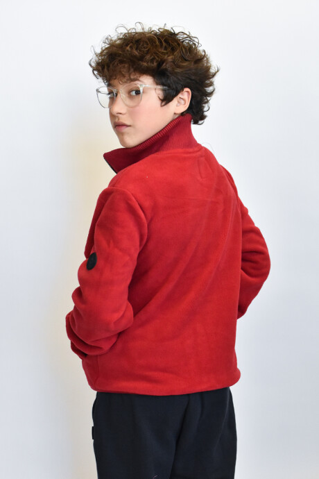 Campera Polar Peach para niños Cereza