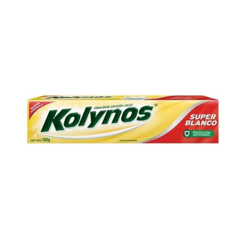 KOLYNOS SUPER BLANCO 180G Kolynos Super Blanco 180g