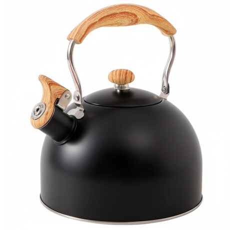 Pava Caldera Sonifer 2.5l Silbato Acero Inoxidable Inducción Negro