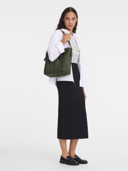 Longchamp -HOBO BAG 3D M Verde