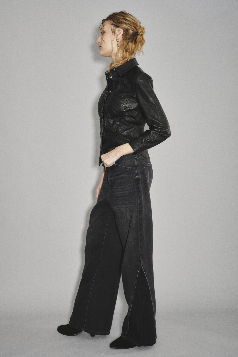 Jean Cool Patch Black Negro