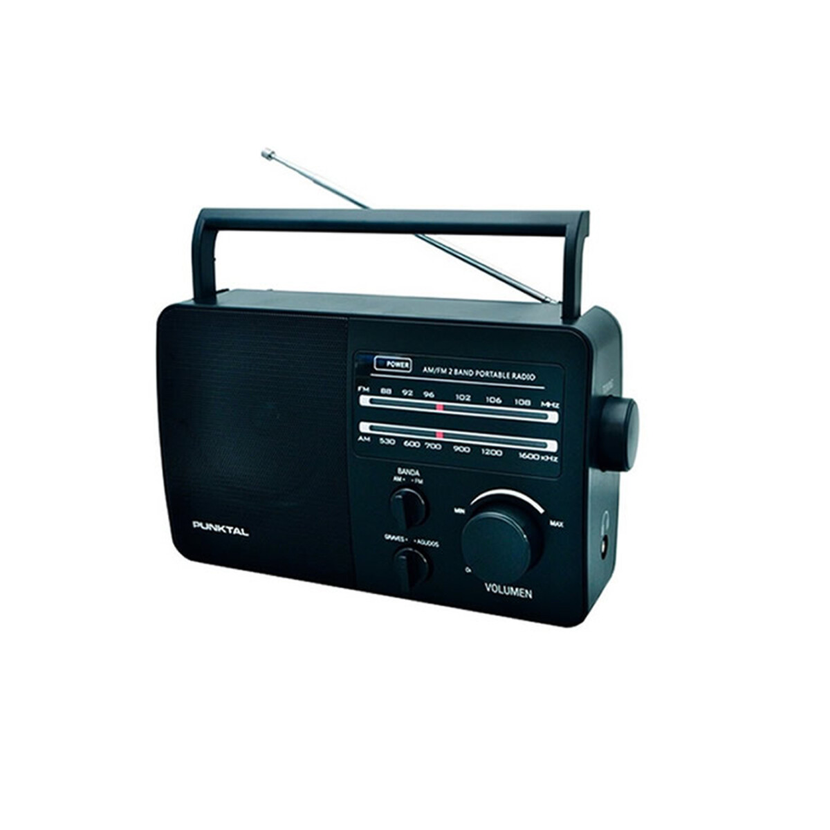 Radio Portátil Punktal AM/FM PK96AC 