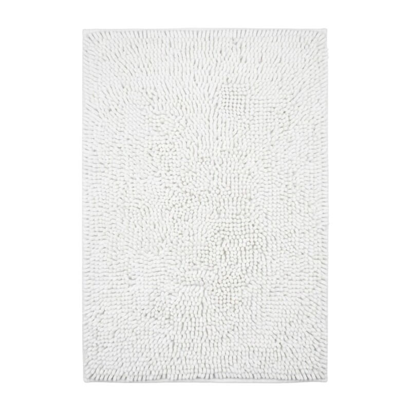 ALFOMBRA BLANCA 50X80CM P/BAÑO Unica