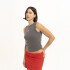 Musculosa Pulau Btfly Tank Top Gris