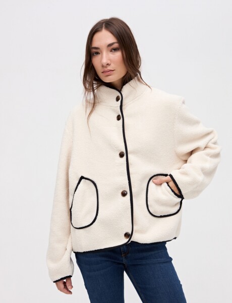 Campera Gloria Crudo