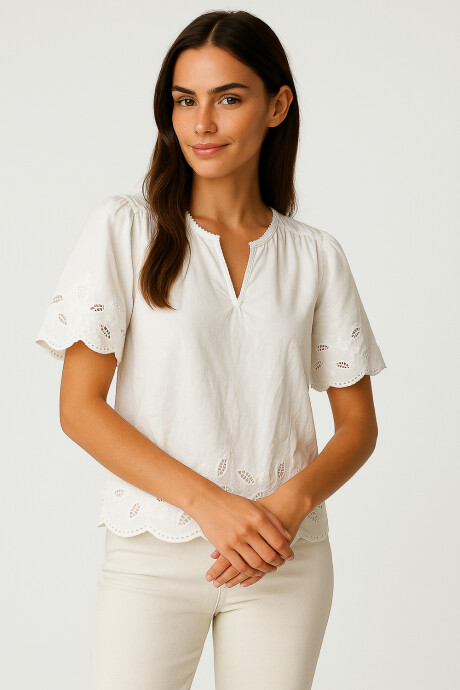 Blusa Zunira Blanco