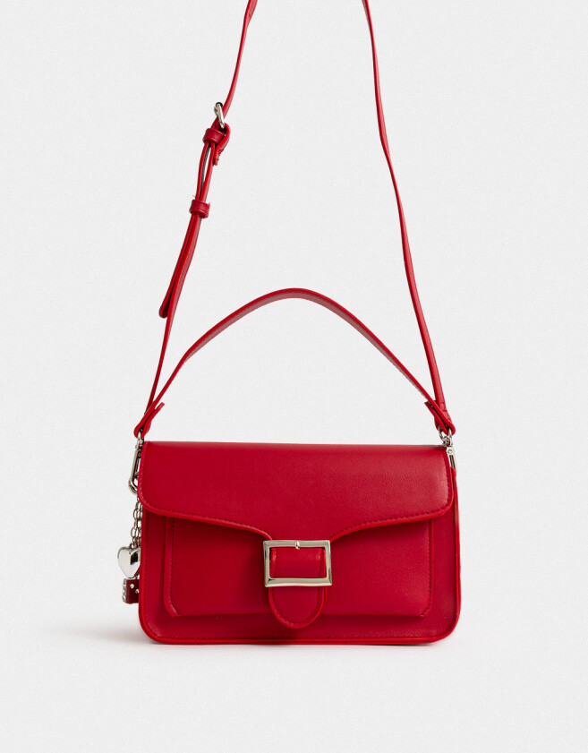 Bandoleras Bandolera Con Solapa - Rojo Medio