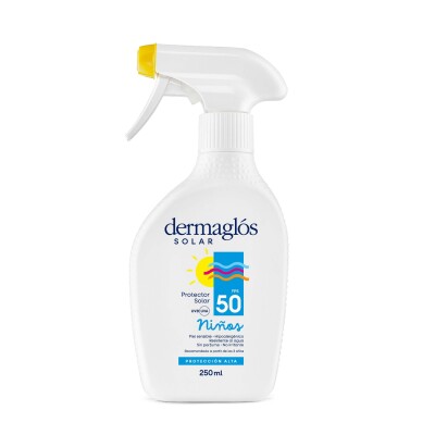Protector Solar Dermaglos Niños Fps50 Gatillo 250 Ml. Protector Solar Dermaglos Niños Fps50 Gatillo 250 Ml.