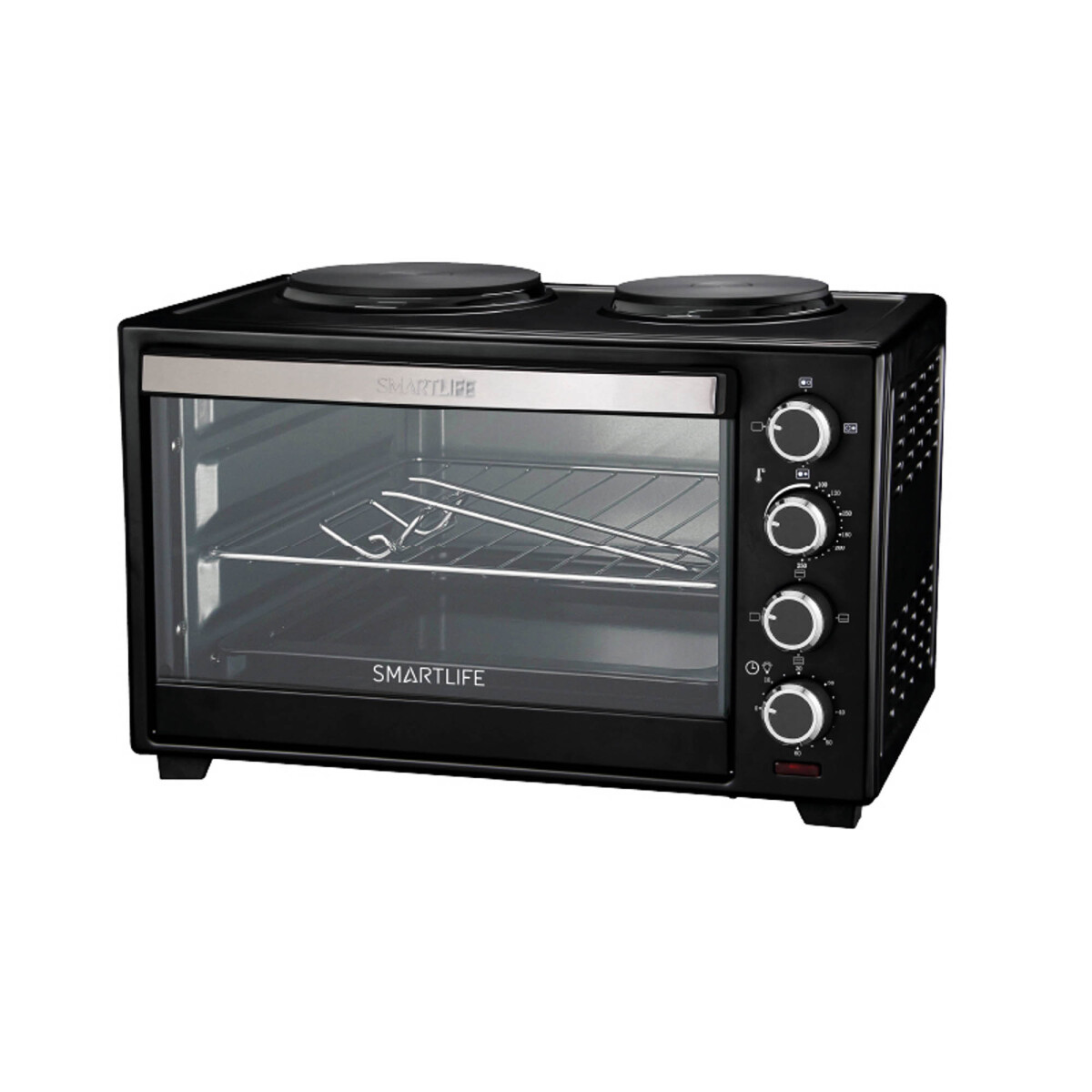 HORNO SMARTLIFE C/ANAFES - 48-LITROS NEGRO SL-EO48BP 