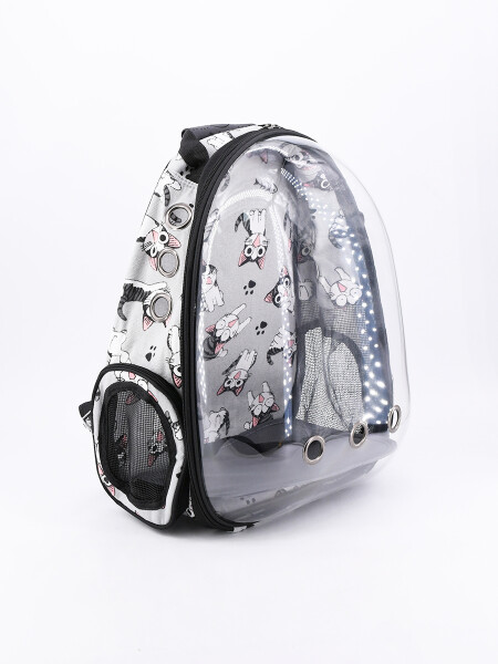 MOCHILA TRANSPORTIN GRIS (V)