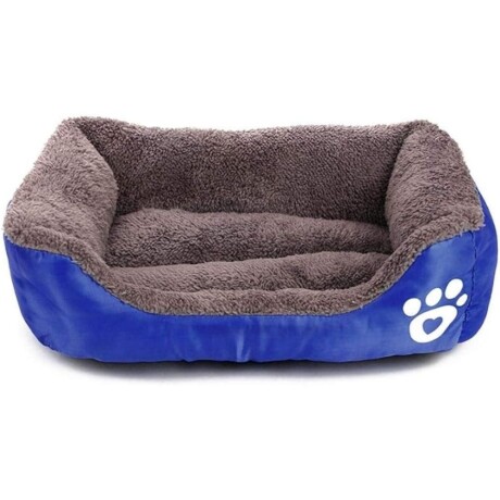 Cama Para Perro Grande Tamaño XL Azul