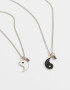 Collares para compartir Para Compartir Collares Para Compartir Yin Yang - Plateado