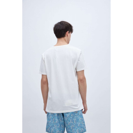Remera Crew Off white