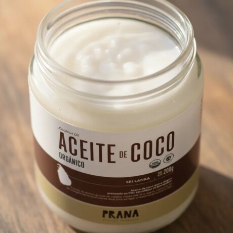 Aceite de Coco Orgánico 200ml Prana Aceite de Coco Orgánico 200ml Prana