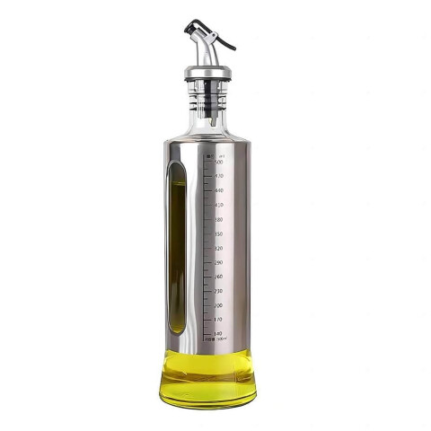 Aceitera de Acero Inoxidable 500 ml IMBACK IBK-HMJ061-ACE | Boquilla Antigoteo y Medidor Preciso Aceitera de Acero Inoxidable 500 ml IMBACK IBK-HMJ061-ACE | Boquilla Antigoteo y Medidor Preciso