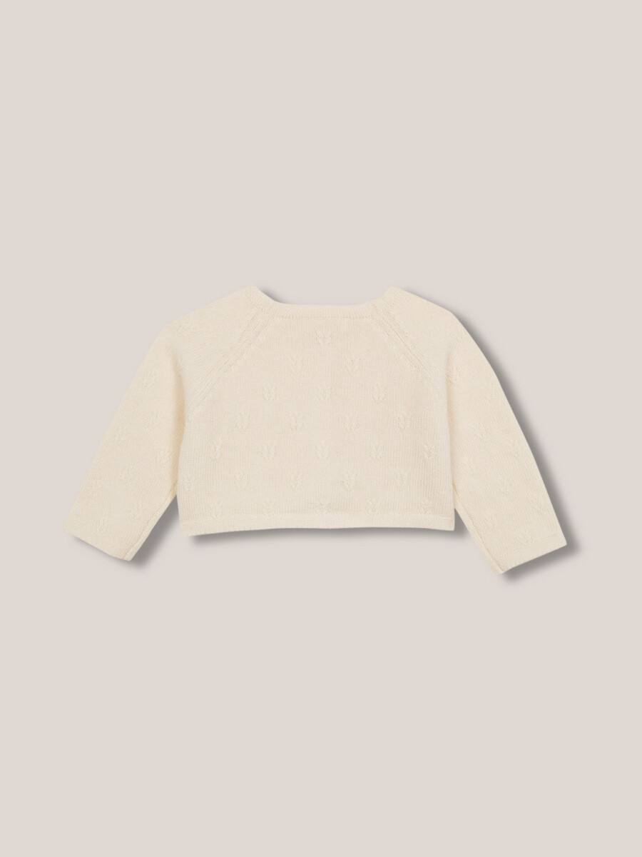 Chaqueta Punto Especial Crudo