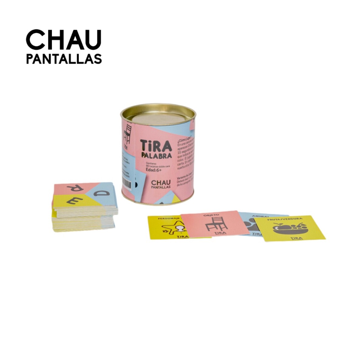 Juego de Mesa Tira Palabra Chau Pantallas 