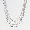 Collares Cortos De metal Set De Collares Cortos De Metal - Plateado
