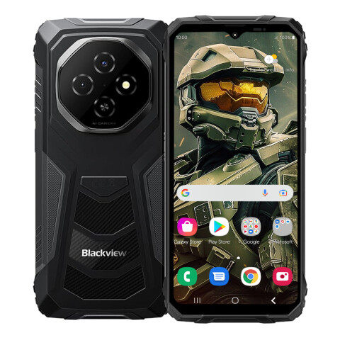 Blackview Fort 1 18(6+12)gb Ram 256gb Robusto Trabajo NEGRO