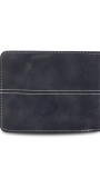 BILLETERA ODIN C/ BORDADO NEGRO C/ NEGRO