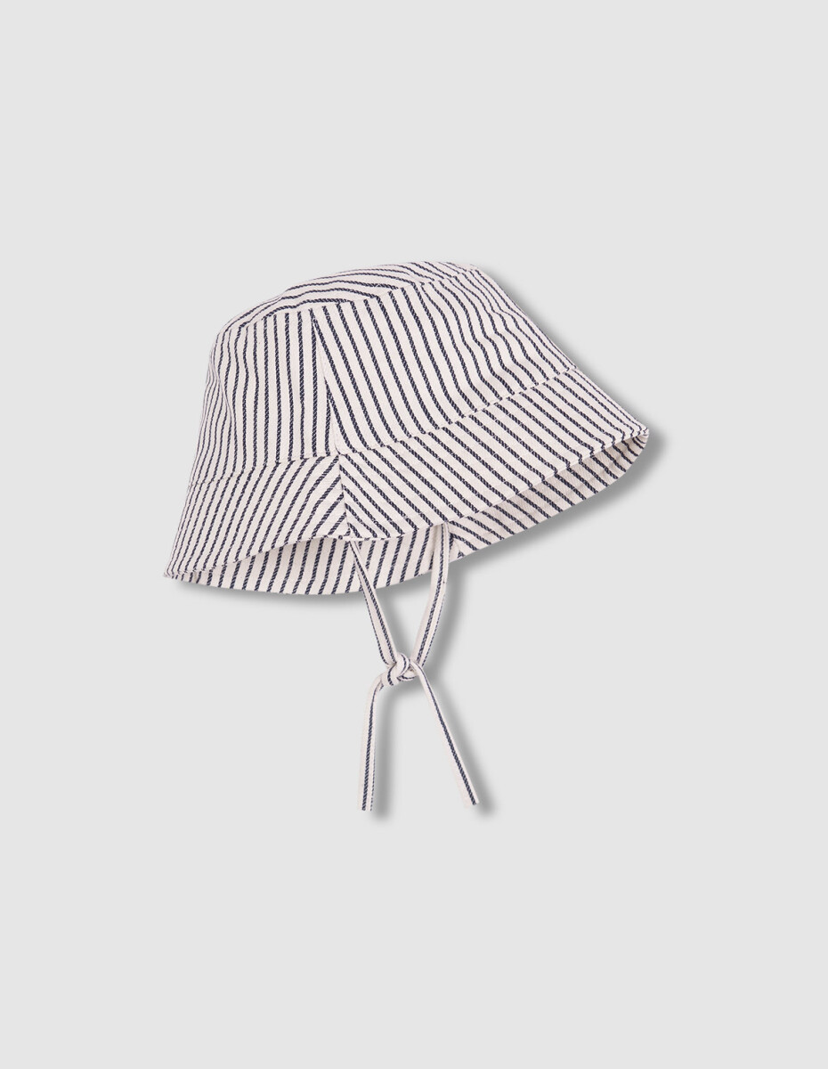 Gorro Rayas - Azul 