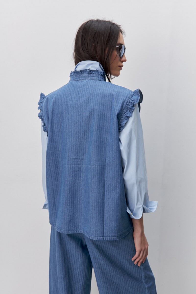 CAMISA NINNU Azul