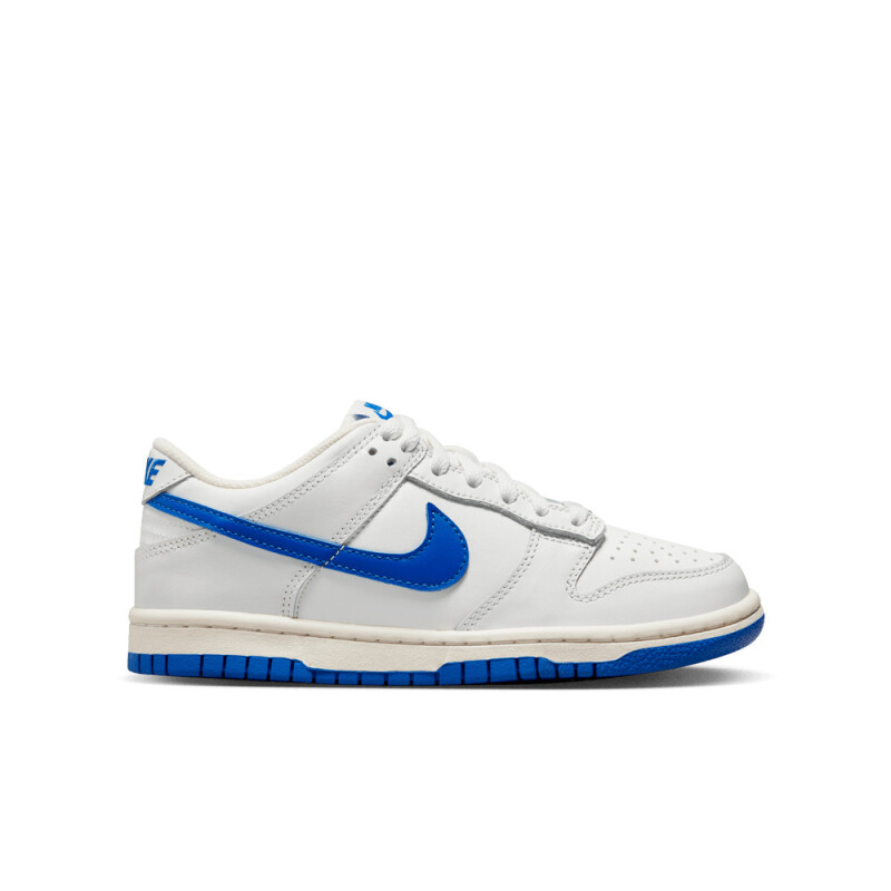 Zapatillas Nike Dunk Low Bg de Niños Blanco