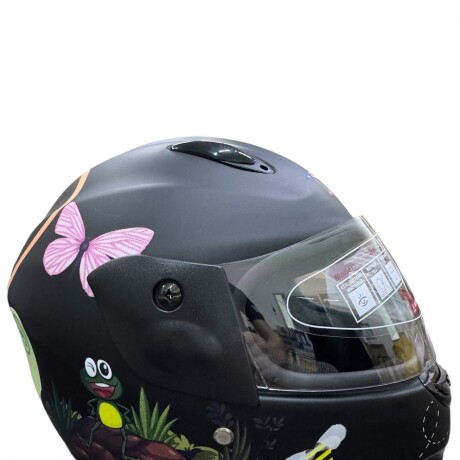 CASCO INTEGRAL NIÑO PM-801 NEGRO
