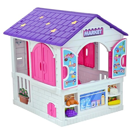 Playhouse 2 en 1, Casita y Supermercado Playhouse 2 en 1, Casita y Supermercado