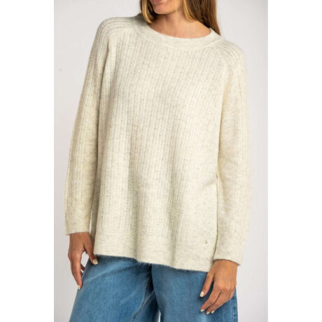 Sweater Texturado Nacar