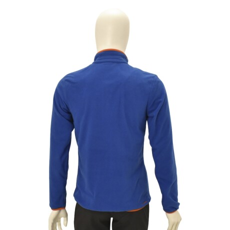 Buzo Polar 1/4 Cierre en Pecho Reebok Hombre Plrfleece Top Azul