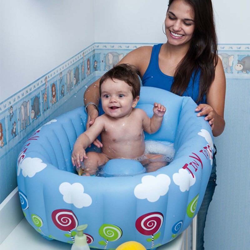 Bañera para bebé inflable CELESTE