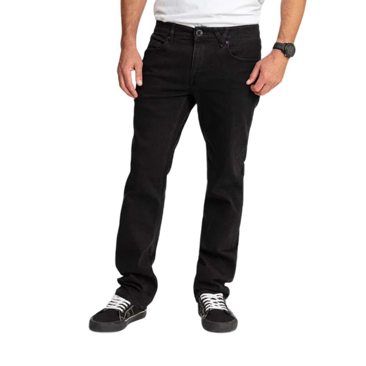 Pantalon Volcom Solver Modern - Negro 