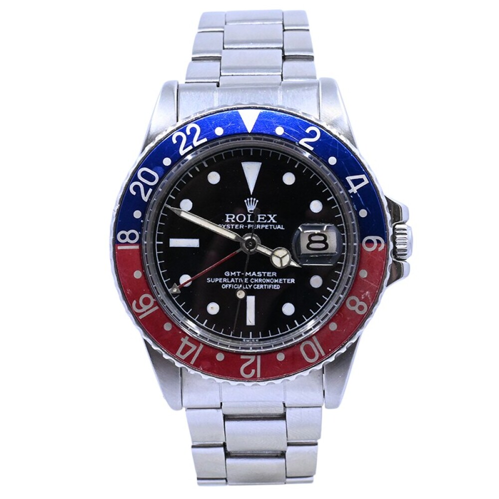 Rolex GMT Master 1675 Pepsi 40mm. año 1978 acero inoxidable. Rolex GMT Master 1675 Pepsi 40mm. año 1978 acero inoxidable.