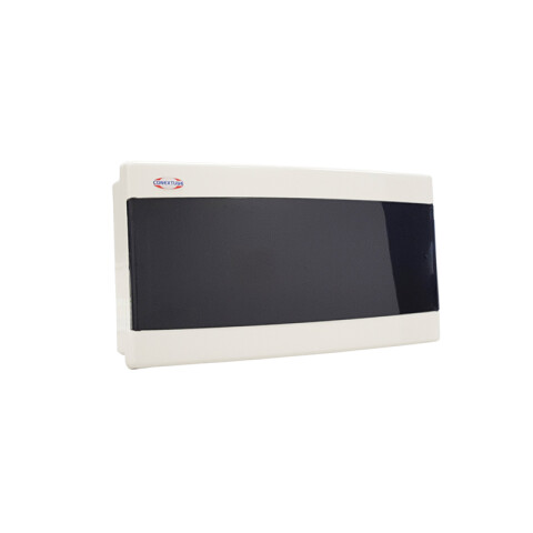 Tablero Luxury exterior DIN18mod IP41 puerta fumé CO7865