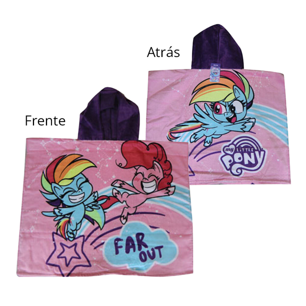 Bata Poncho de Baño Infantil My Little Pony 