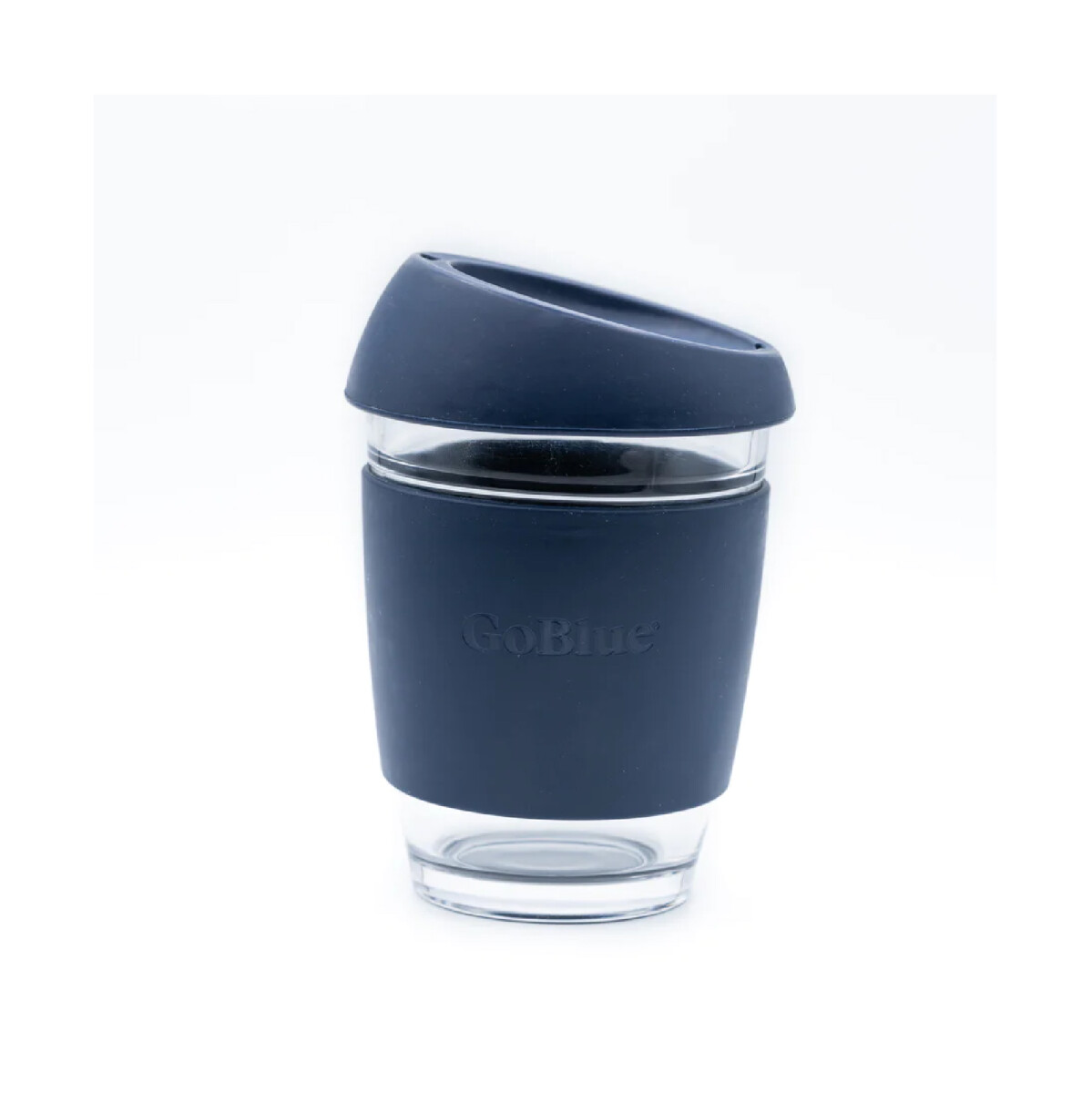 Vaso De Vidrio Reusable GoBlue Mug - Azul 