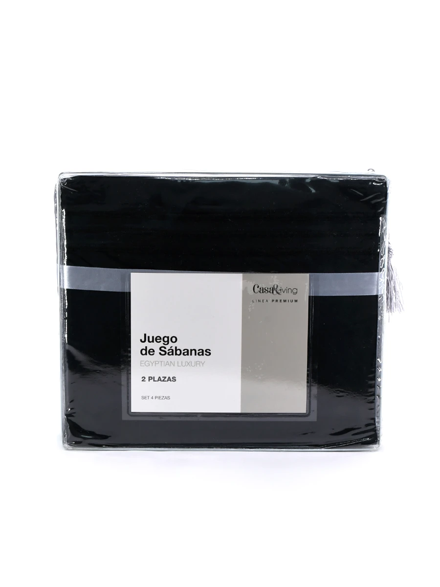 SABANAS JUEGO EGYPTIAN - NEGRO 