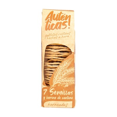 Galletas 7 Semillas Y Centeno Autenticas Gall Autenticas 7 Sem Y Centen