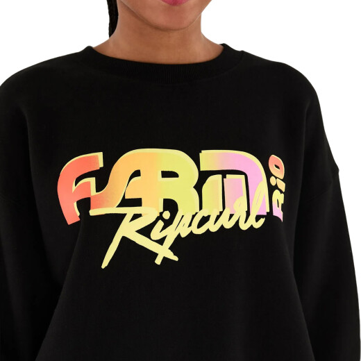 Buzo Rip Curl Carioca Oversize Crew - Negro Buzo Rip Curl Carioca Oversize Crew - Negro