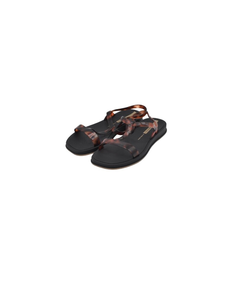 SANDALIA 36-39/40 - PRETO/TORT 